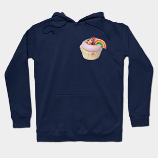 sweet, pink cupcake Hoodie